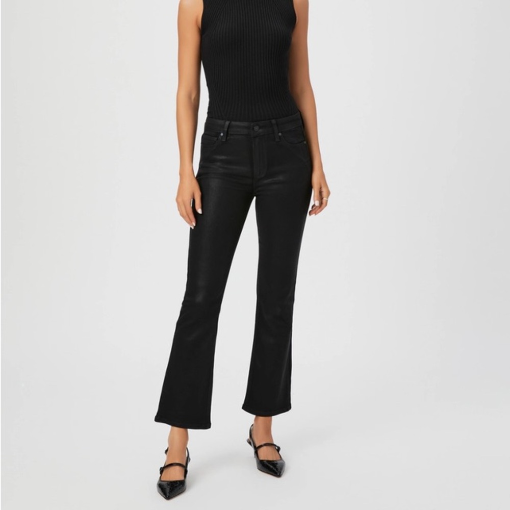 NWT Anthropologie Paige Claudine Holiday Black Jean